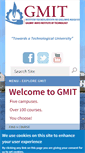 Mobile Screenshot of gmit.ie