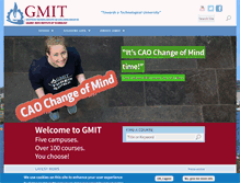 Tablet Screenshot of gmit.ie